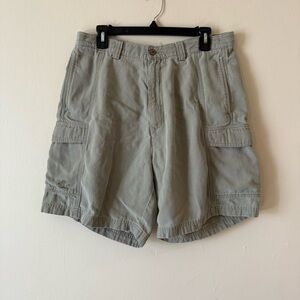 Tommy Bahama Cargo Utility Shorts Men's Size 34 Beige Shorts